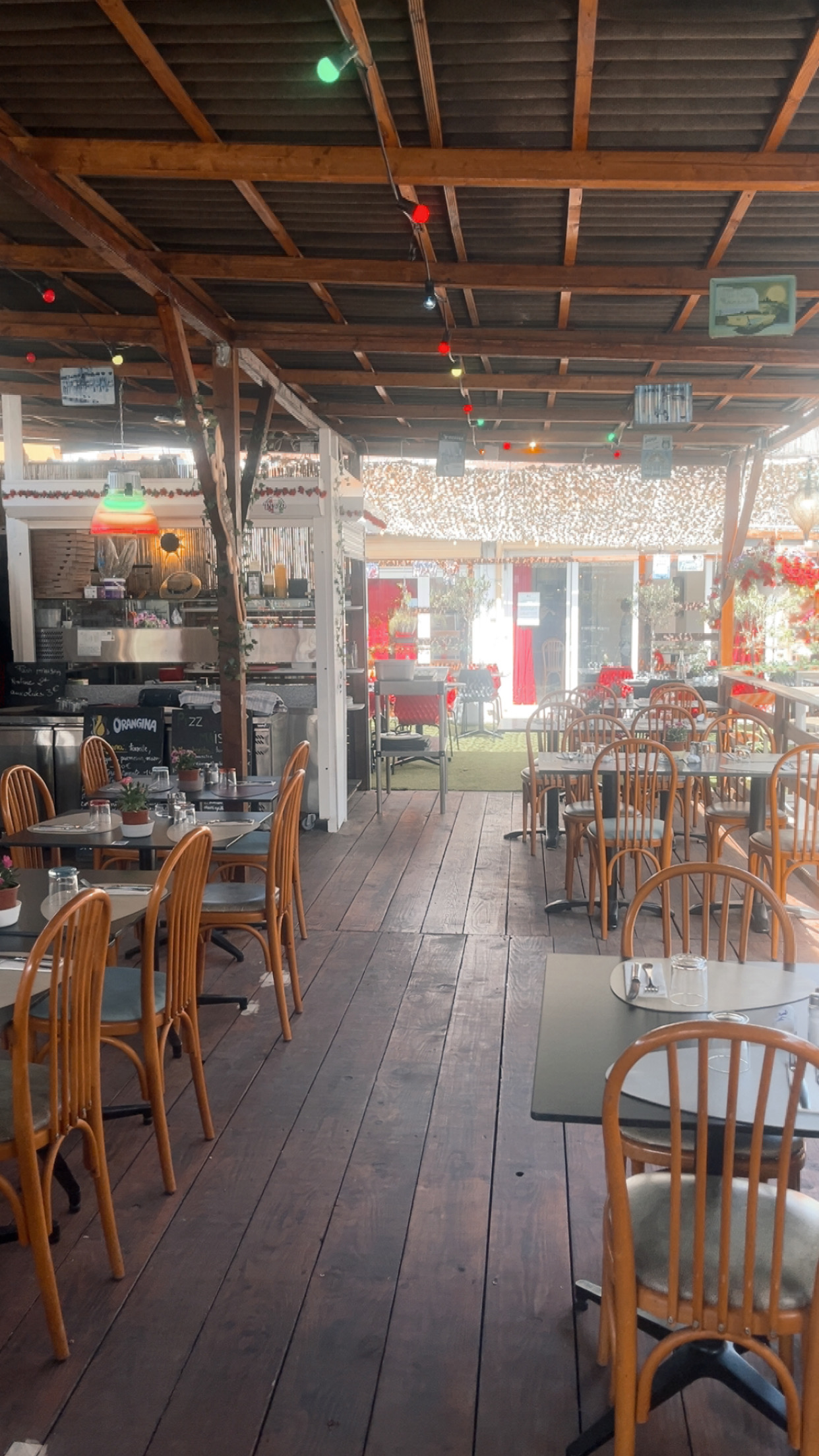 Terrasse du restaurant